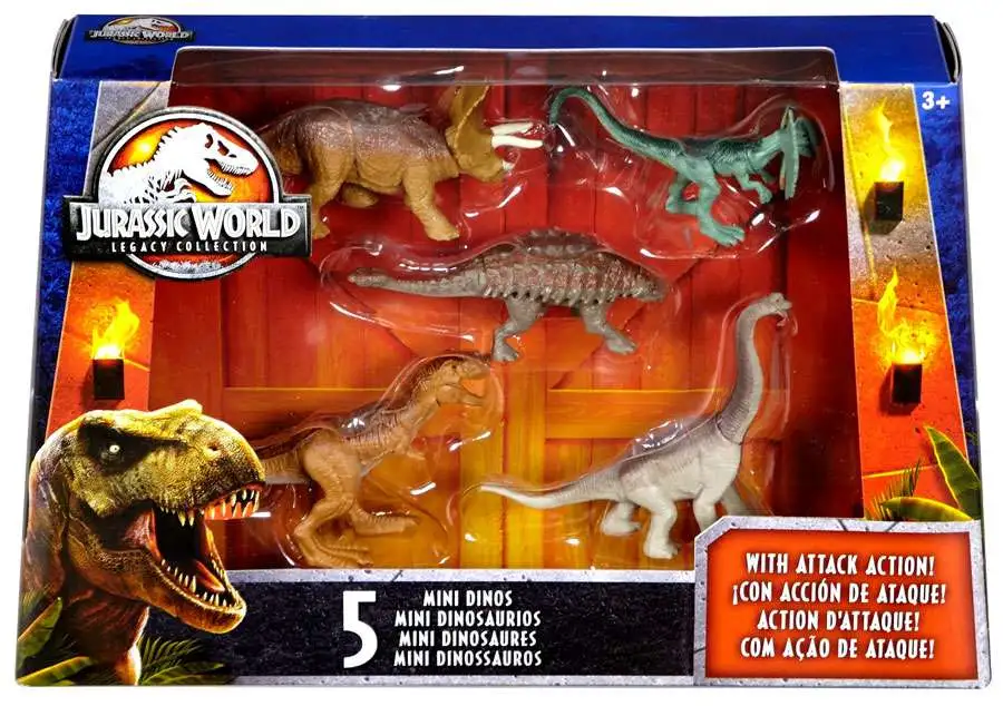 Dilophosaurus 3 Set Jurassic Park: Tyrannosaurus Rex Velociraptor Funko POP 