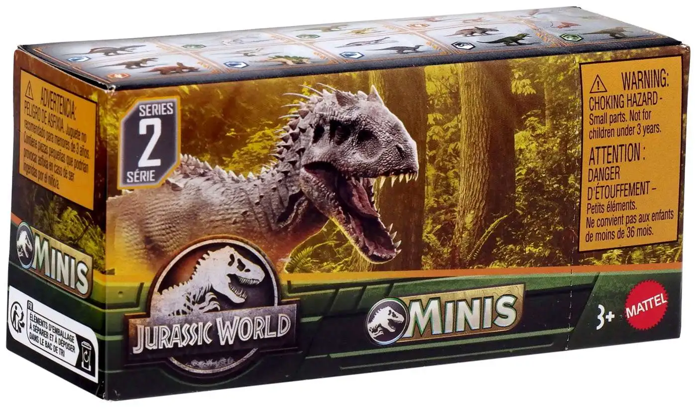 Jurassic World MINIS Series 2 Mystery Pack 1 RANDOM Large Figure OR 2