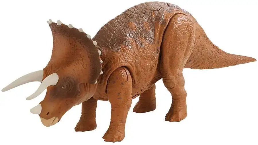 JURASSIC WORLD roarivores Triceratopo Figura Grande Articolo Nuovo in Scatola 