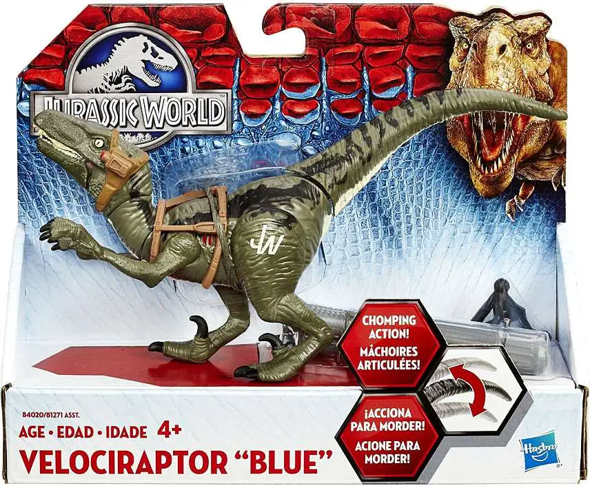 Jurassic World Park Hasbro 2015 Velociraptor Echo Raptor 11 Dinosaur  Figure!
