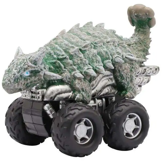 Jurassic World Zoom Riders Ankylosaurus Pullback Vehicle