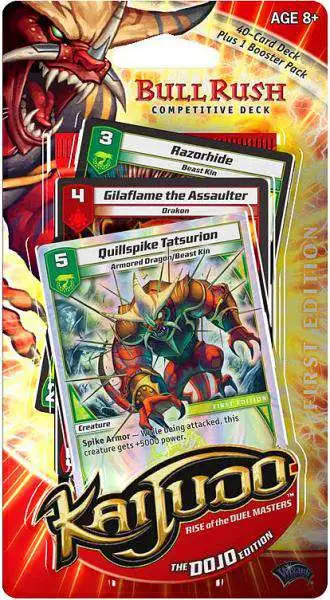 Kaijudo Rise of the Duel Masters Dojo Bull Rush Competitive Deck [Loose]