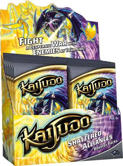 Kaijudo Trading Card Game Shattered Alliances Booster Box [24 Packs]