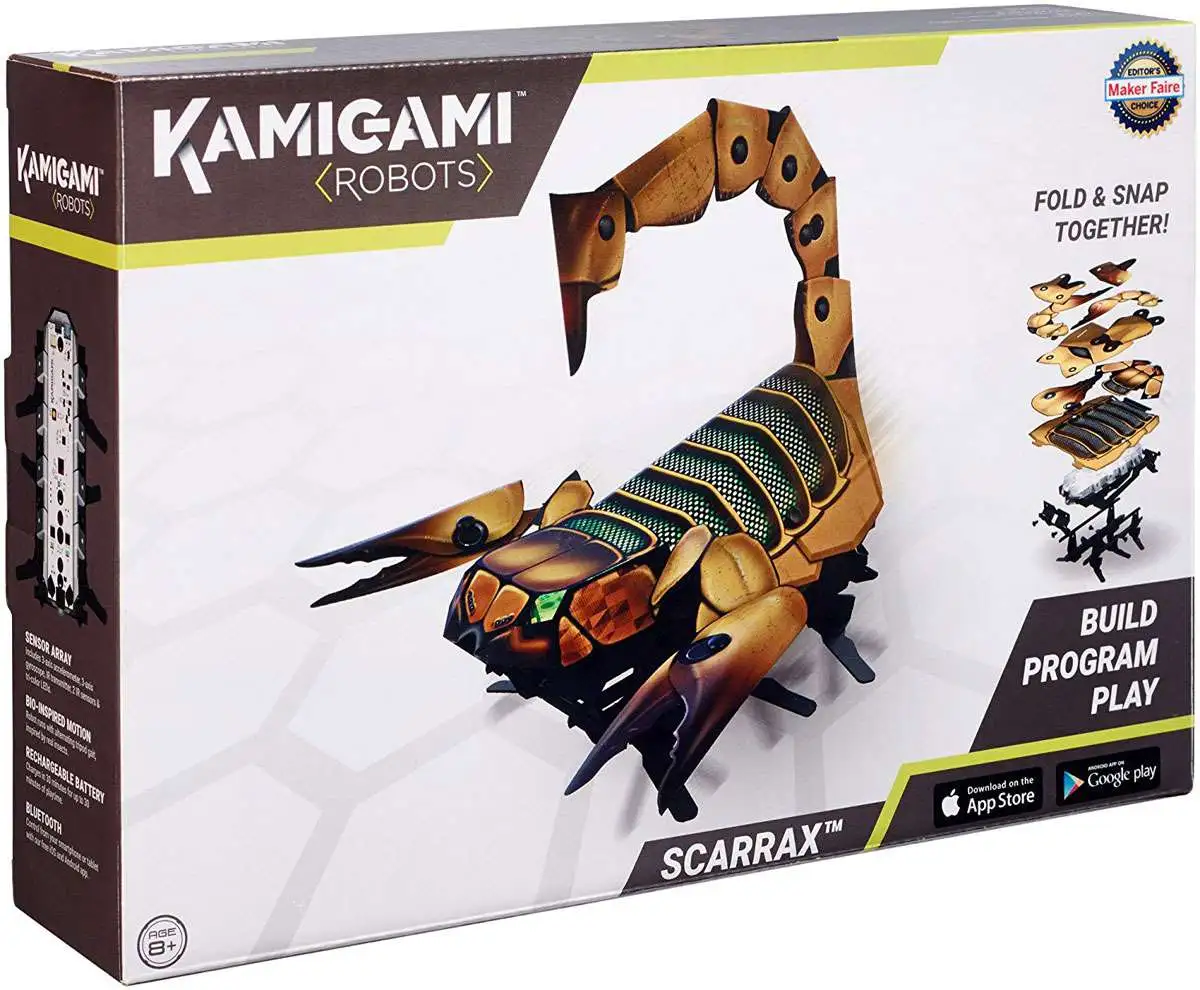 Mattel FRC95 Kamigami Scarrax Robot 2003 for sale online 