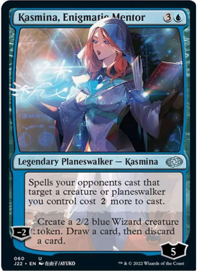 MtG Kasmina, Enigmatic Mentor 45-Inchx60-Inch Single-Sided Fleece Blanket (Pre-Order ships October)