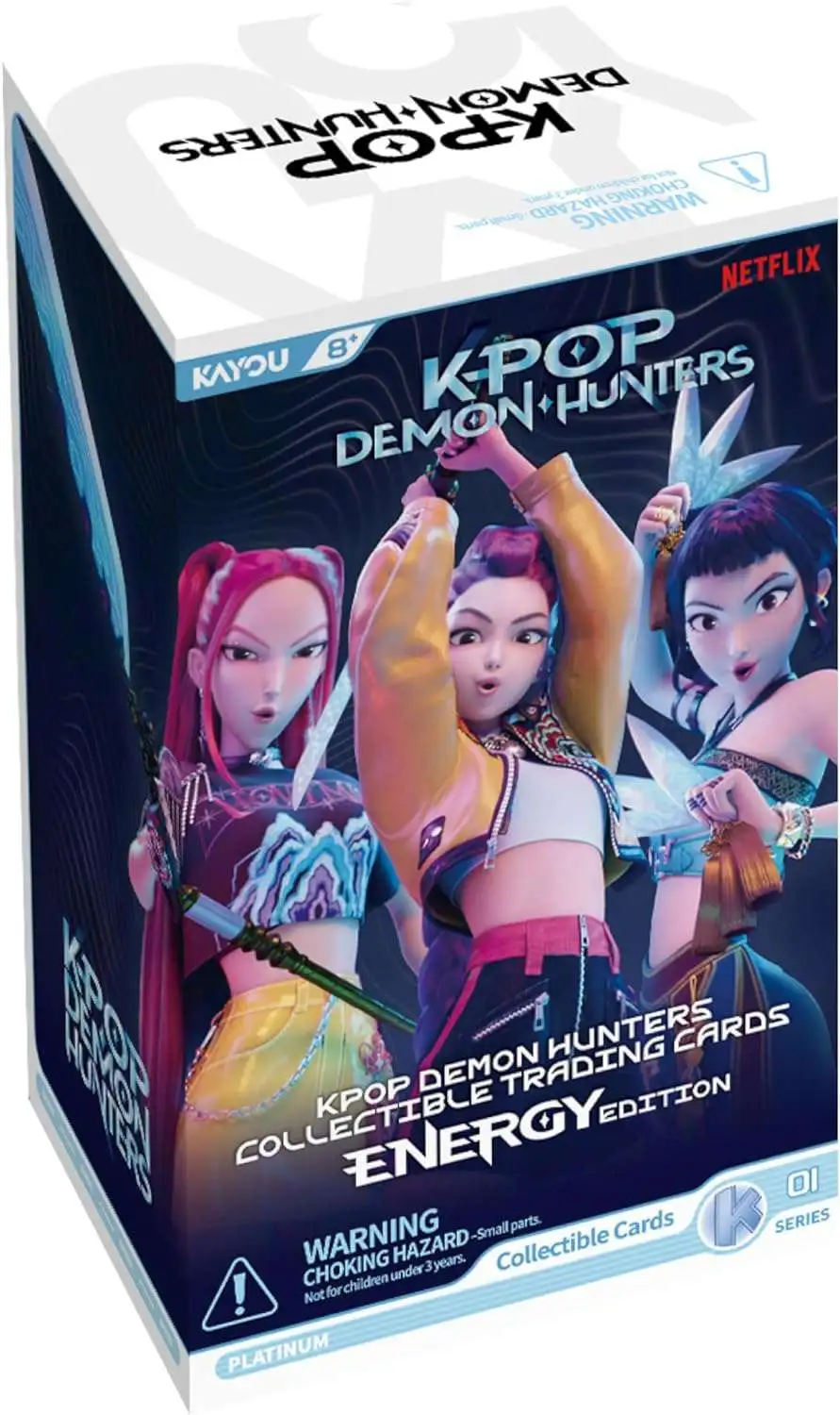 KPop Demon Hunters World Tour Energy Edition 001-NA-Series 1-D Trading Card Box [12 Packs]