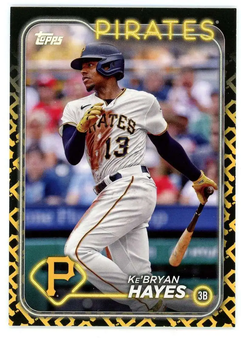 MLB 2024 Topps Series 1 Single Card Team Logo KeBryan Hayes