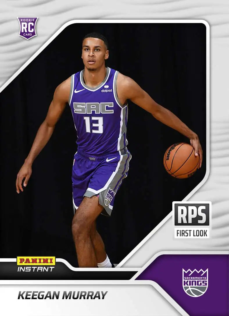 NBA Sacramento Kings 2022-23 Instant RPS First Look Basketball Keegan  Murray RPS-4 [Rookie Card]