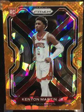 NBA 2020 Prizm Basketball Rookie Kenyon Martin Jr. #265 [Orange Cracked Ice]