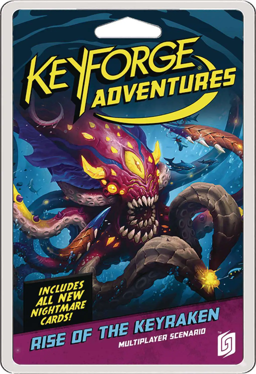 KeyForge Unique Deck Game Rise of Keyraken Multiplayer Scenario Multiplayer Scenario [36-Cards] (Pre-Order ships January)