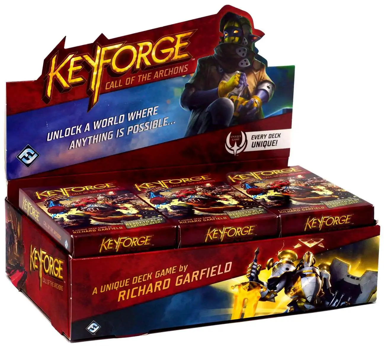 KeyForge Board Game Call of the Archons Archon Deck New 