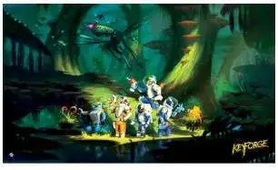 KeyForge Unique Deck Game Away Team Playmat