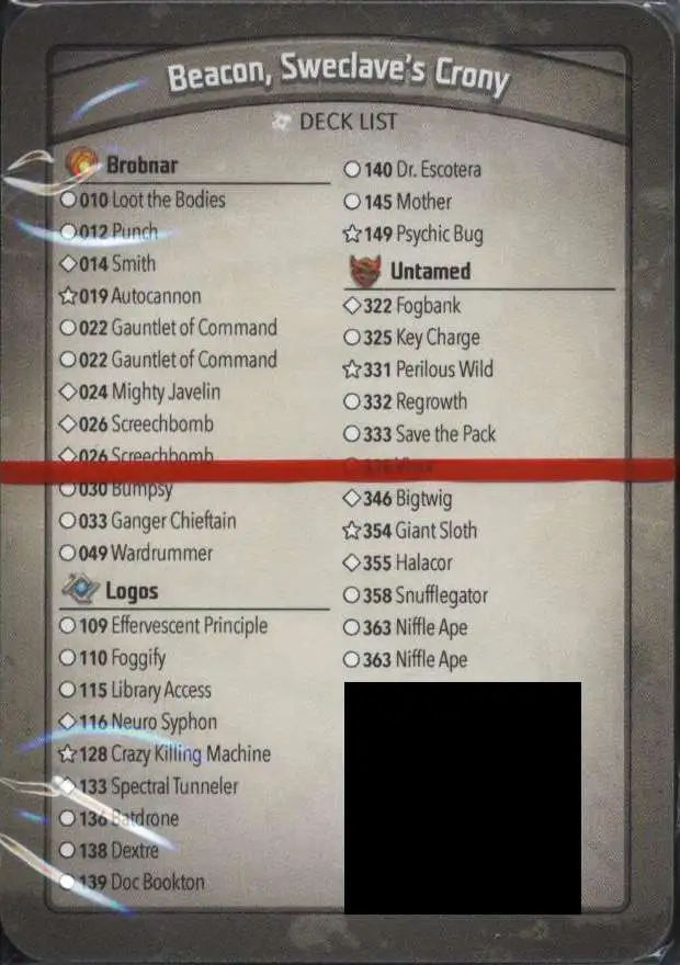 KeyForge Call of the Archons Beacon, Sweclave's Crony Archon Deck [Autocannon, Library Access, Mother, Key Charge, Bigtwig!] [Mint Unopened]