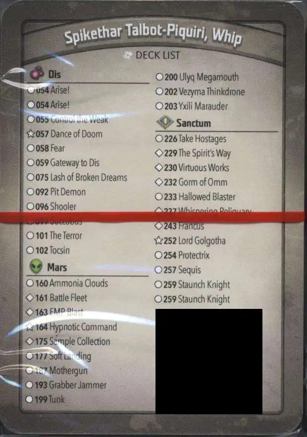 KeyForge Call of the Archons Spikethar Talbot-Piquiri, Whip Archon Deck [Arise x2, Control the Weak, Gateway to Dis, Battle Fleet, Virtuous Works!] [Mint Unopened]