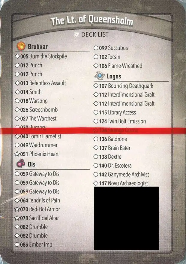 KeyForge Call of the Archons The Lt. of Queensholm Archon Deck [Registered] [Gateway to Dis x3, Drumble x2, Library Access!] [Mint Unopened]