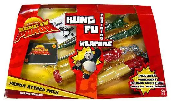 Kung Fu Panda Training Weapons Panda Attack Pack Exclusive Roleplay Toy [Damaged Package]