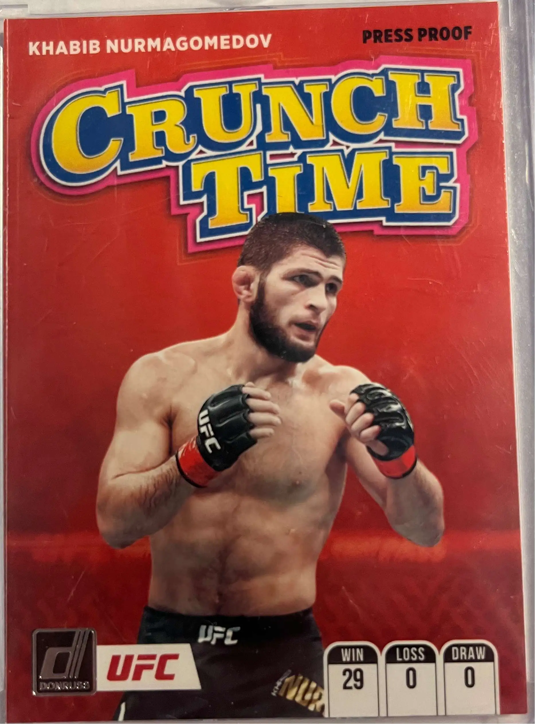 2022 Donruss UFC SSP Khabib Nurmagomedov #8 [Crunch Time]