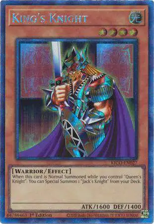 YuGiOh Trading Card Game Kings Court Single Card Collector Rare Kings Knight  KICO-EN027 - ToyWiz