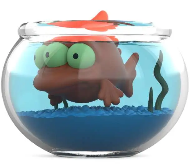 ザ・シンプソンズ ブリンキー フィギュア The Simpsons - Blinky in Fish Bowl 5.5” Vinyl Art Figure