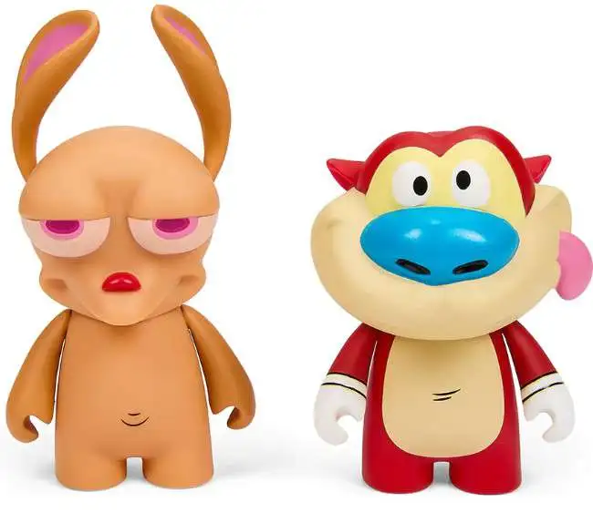 Ren & Stimpy 3-Inch Vinyl Figure 2-Pack