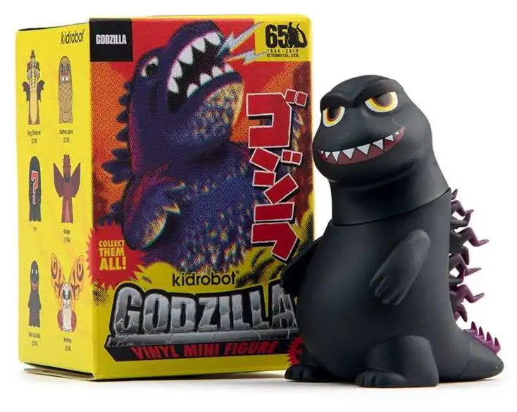 Godzilla Mini PVC Figure Classic Godzilla 3.5 Mystery Pack 1 RANDOM Figure  Bandai - ToyWiz