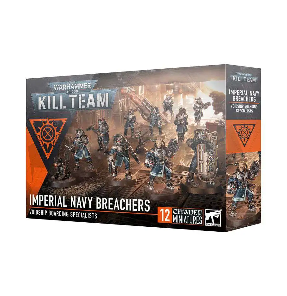 Warhammer 40,000 Kill Team Imperial Navy Breachers Miniatures