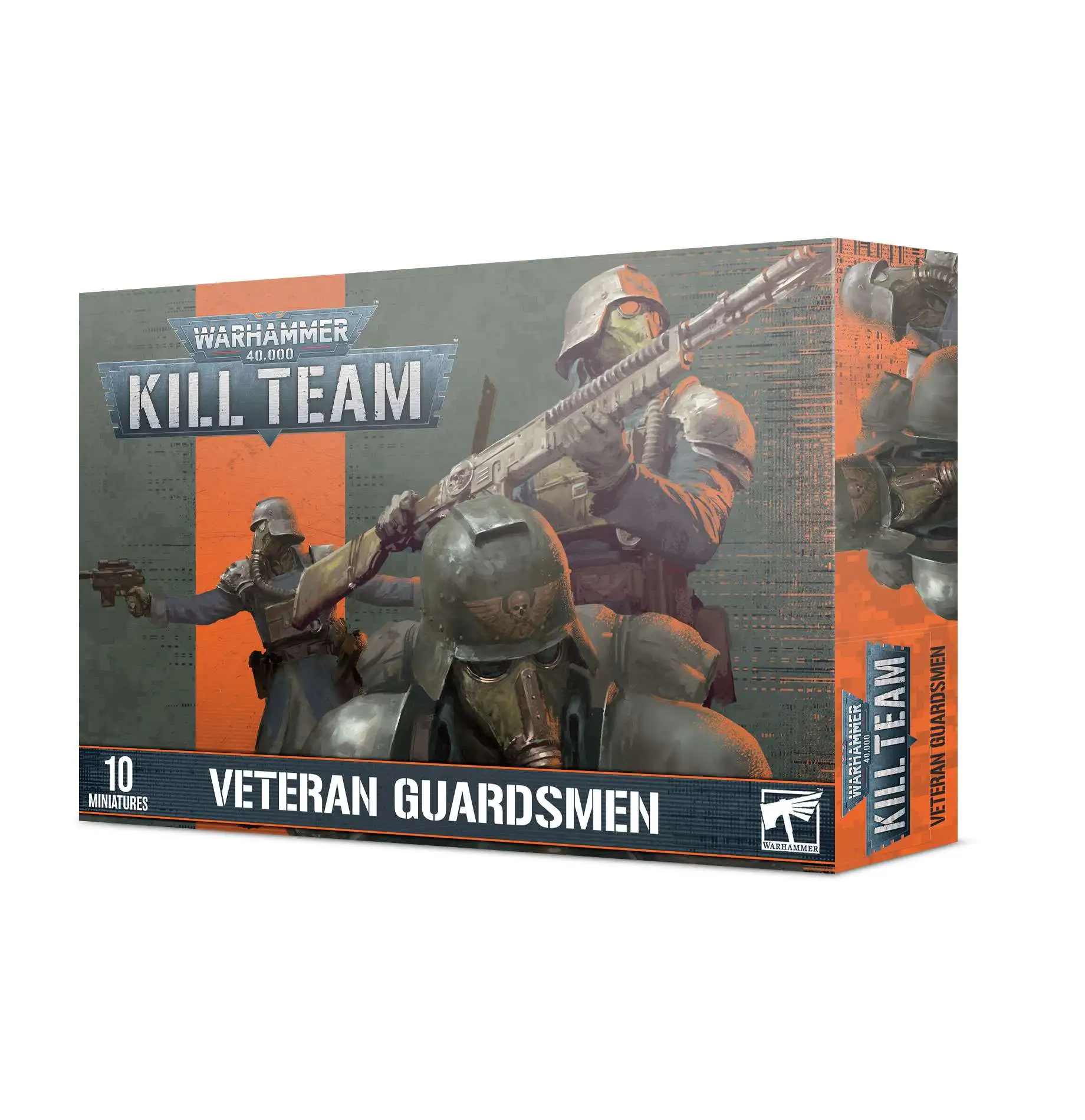 Warhammer 40,000 Kill Team Veteran Guardsmen Miniatures