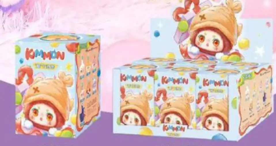 Kimmon Hat Bubble 6-Inch Plush Face Clip Mystery Pack [1 RANDOM Clip]