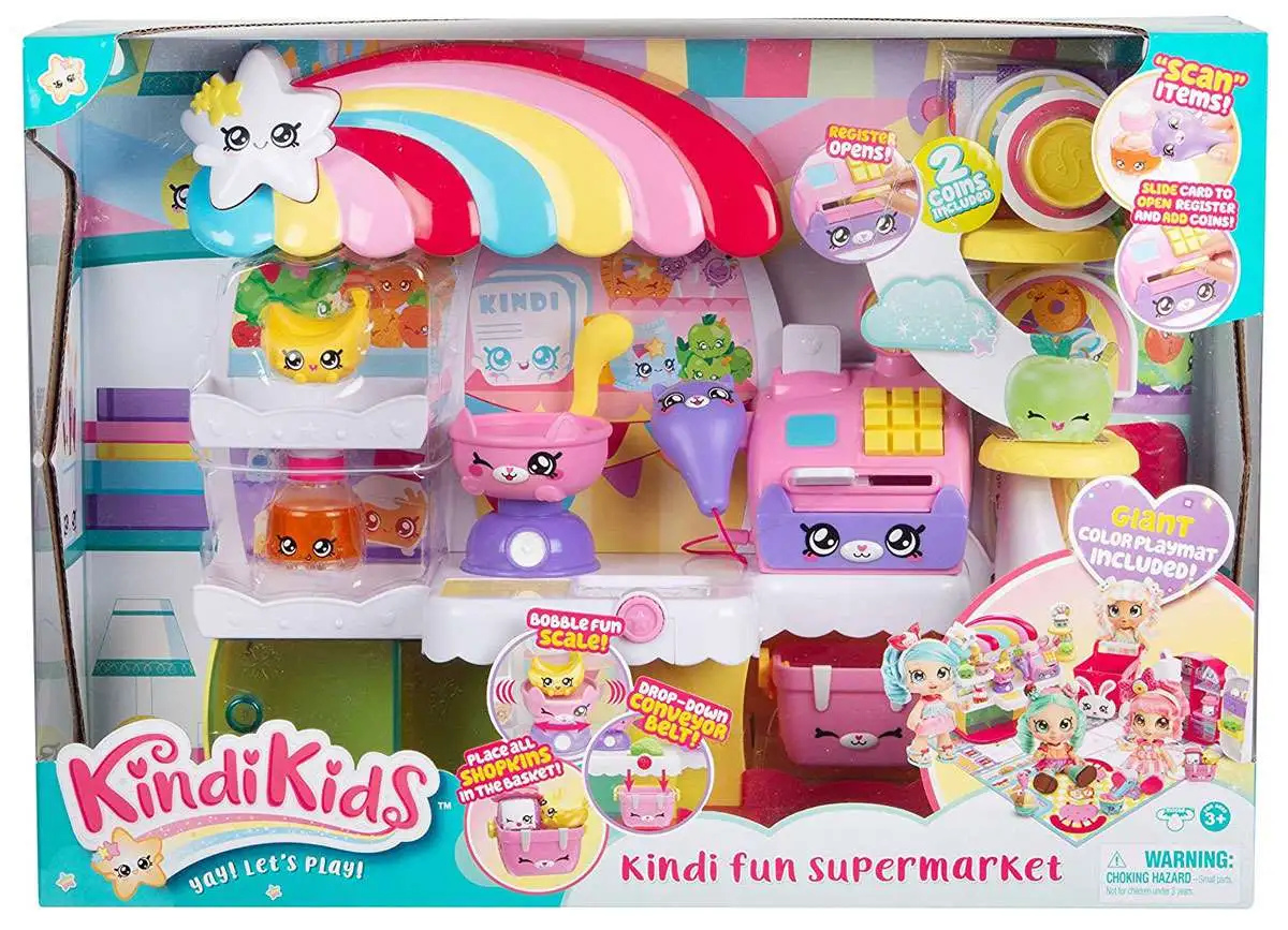 Kindi Kids Kindi Fun Supermarket Playset