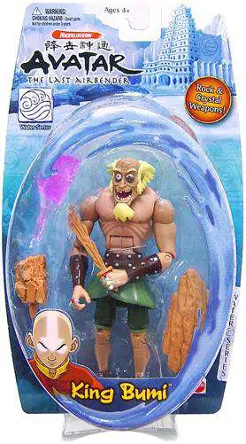 Avatar the Last Airbender Water Series King Bumi Action Figure Mattel Toys  - ToyWiz