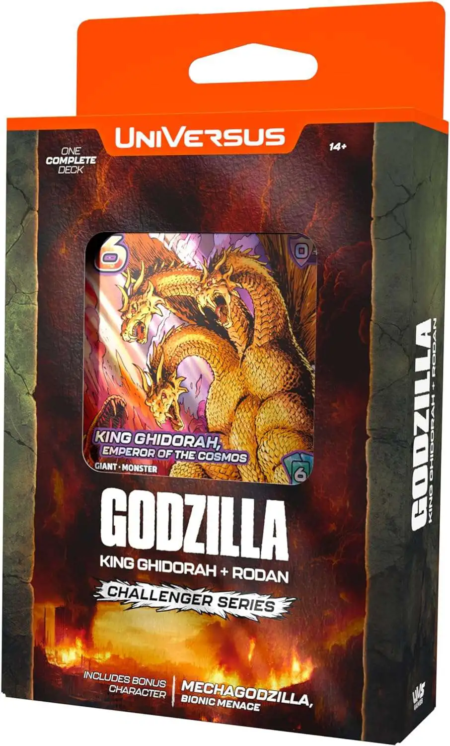 Universus CCG Godzilla Challenger Series King Ghidorah & Rodan Deck