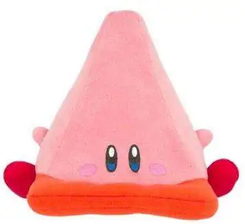 Kirby's Adventure Kirby 7-Inch Plush [Cone Mouth]