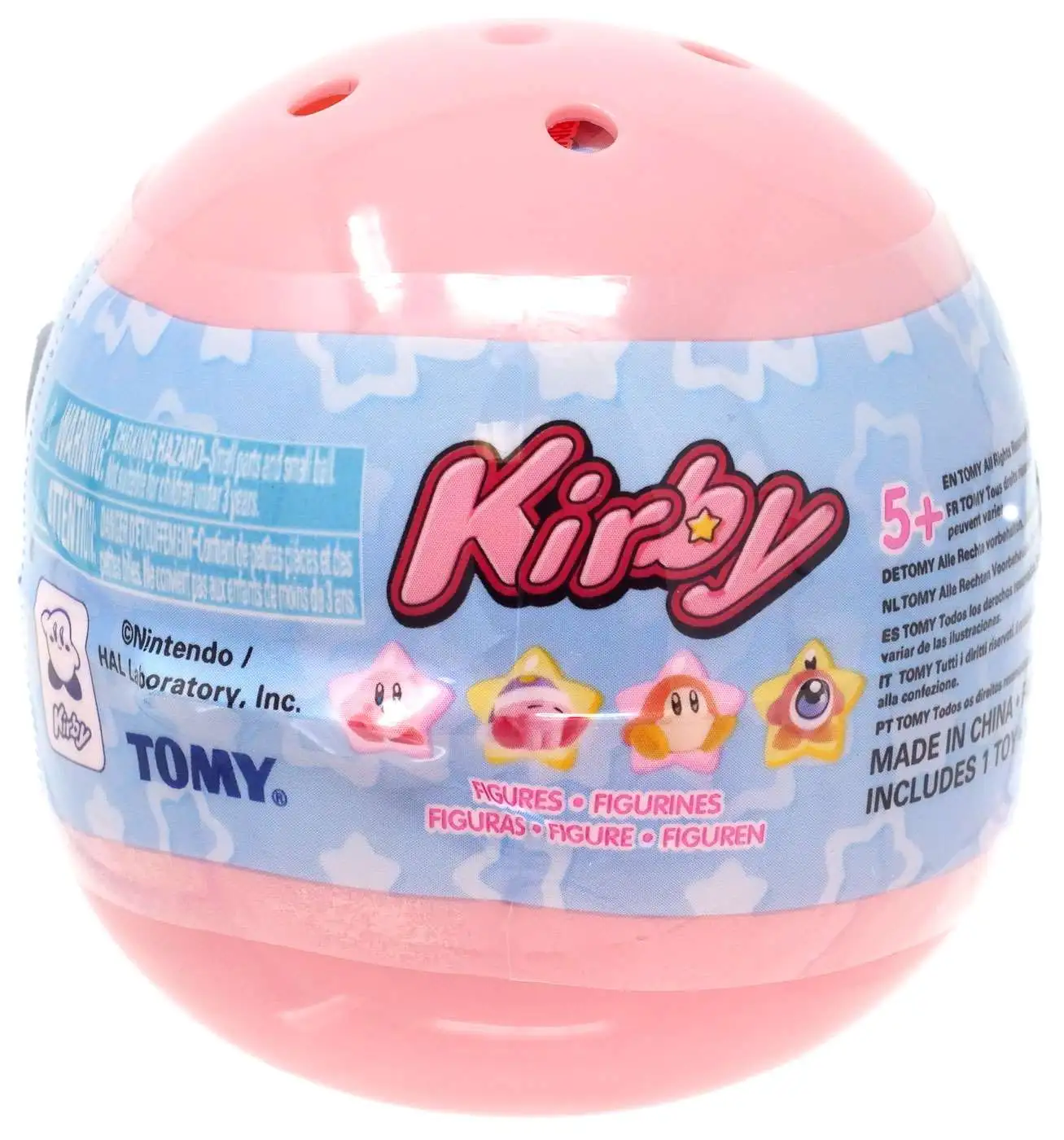 Kirby Dream Land Soft Vinyl Mascot Kirby Mystery Pack 1 RANDOM Figure Tomy  - ToyWiz