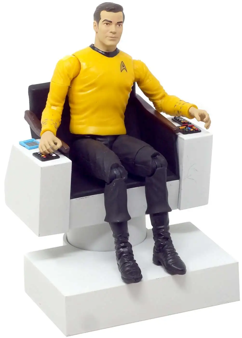 Star Trek 40th Anniversary Catpain Kirk with Command Chair Action Figure [Loose]