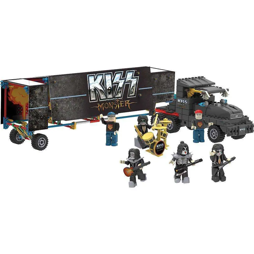 KNEX KISS Monster Rock Stage Big Rig Set 48465 - ToyWiz