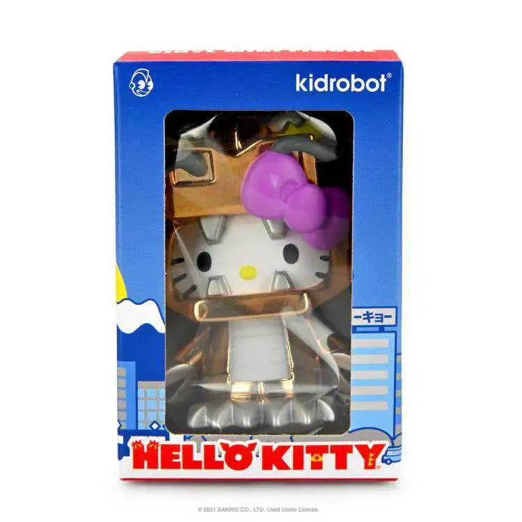 Sanrio Hello Kitty Kaiju Orange Kitzilla 3-Inch Vinyl Mini Figure