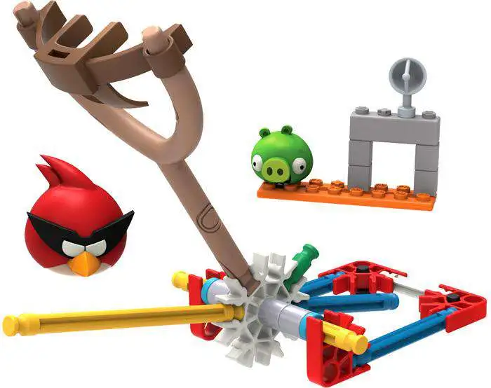 Angry Birds Red bird vs Small Minion Pig k’nex 28 PEZZI Building Set 