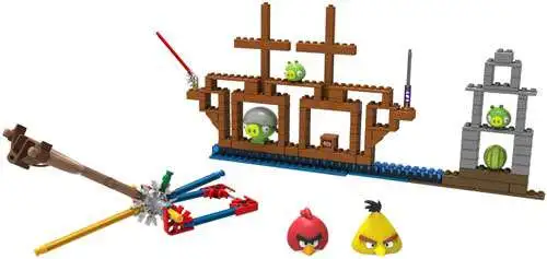 K'NEX Angry Birds All Hams on Deck 72457 Building Blocks Set 176 Pcs Complete for sale online 
