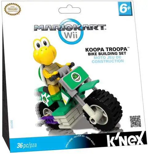 KNEX Green & Red Yoshi Action Mini Figures Super Mario Kart Wii K'NEX 