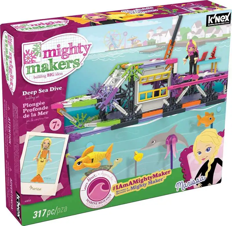 K'NEX Mighty Makers Deep Sea Dive Set [Damaged Package]