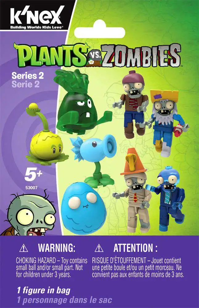 Plants vs. Zombies 2-Pack Action Figure Series 2 Set