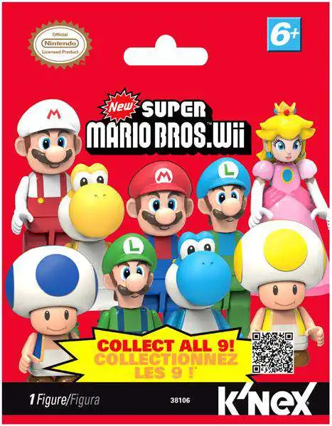 KNEX New Super Mario Bros Wii Series 1 Mystery Pack 38106 1 RANDOM Figure -  ToyWiz