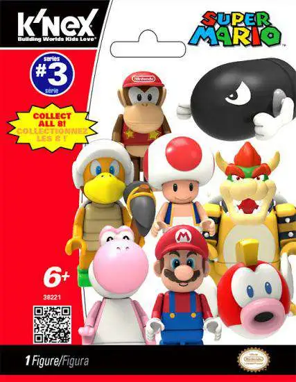 Super Mario Series 8 K'NEX Diddy Kong Loose Comes w/original packaging 