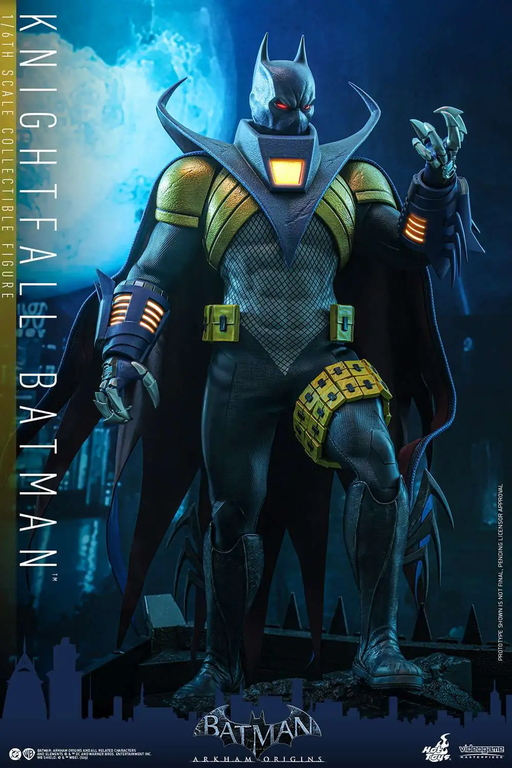 Batman: Arkham Origins Knightfall Batman LED Collectible Figure [Jean Paul Valley] (Pre-Order ships January 2027)