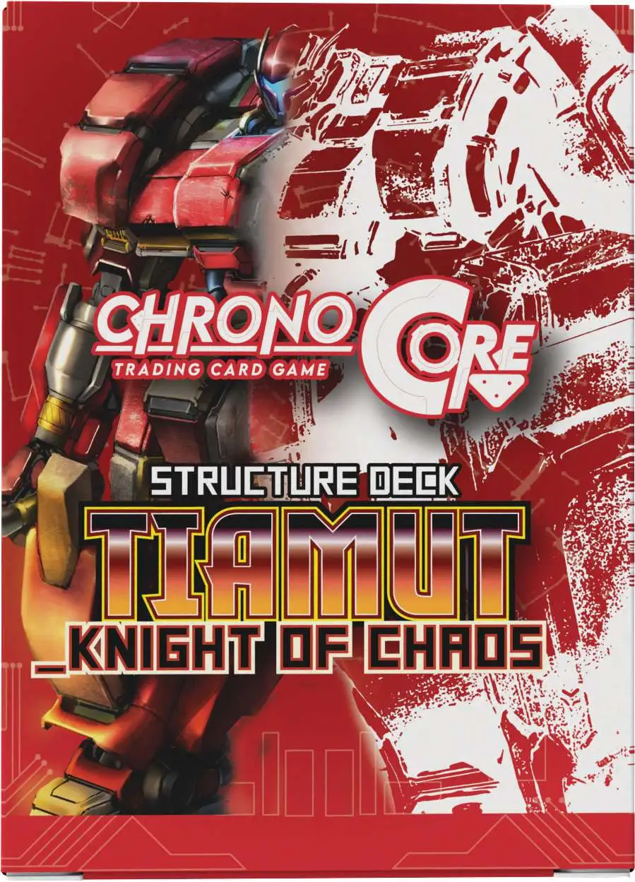 Chrono Core Trading Card Game Tiamut Knight of Chaos Structure Deck SD03 [82 Cards] (Pre-Order ships March)