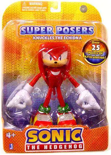  Sonic the Hedgehog: Shadow the Hedgehog 6 Super Posers Action  Figure : Toys & Games