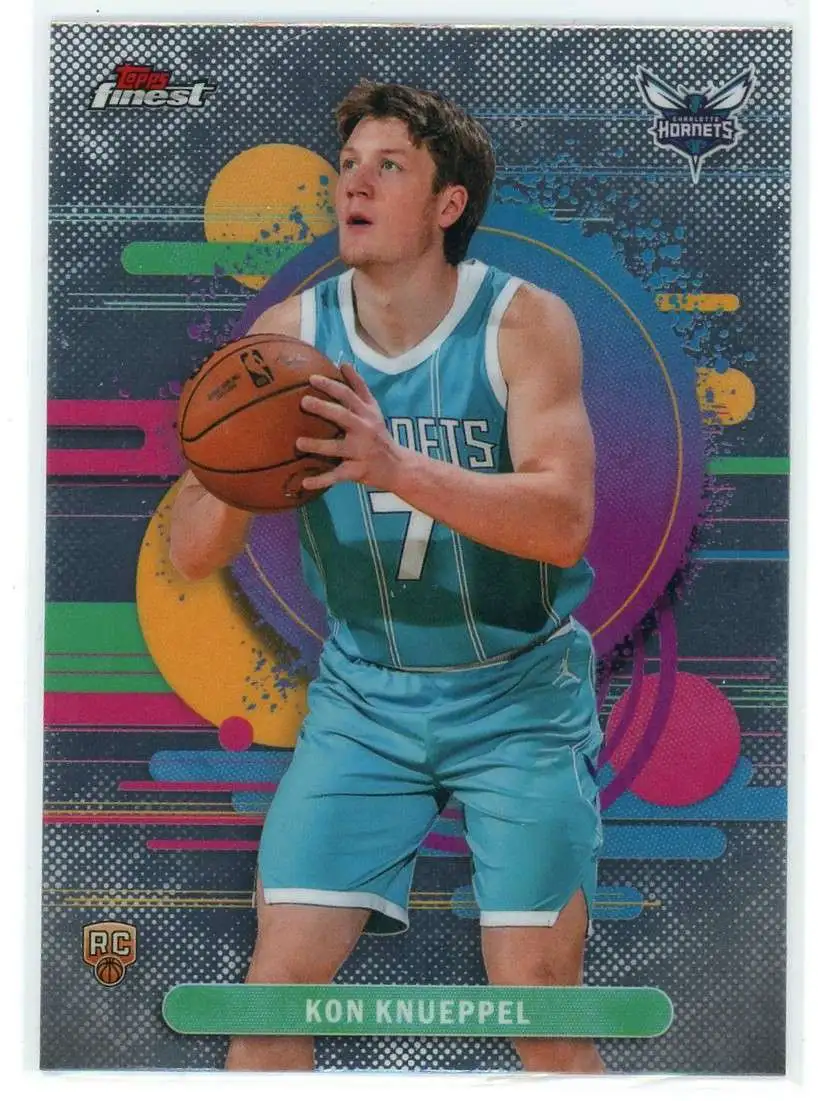 NBA 2025-26 Topps Finest Basketball Kon Knueppel #104 [Rookie]