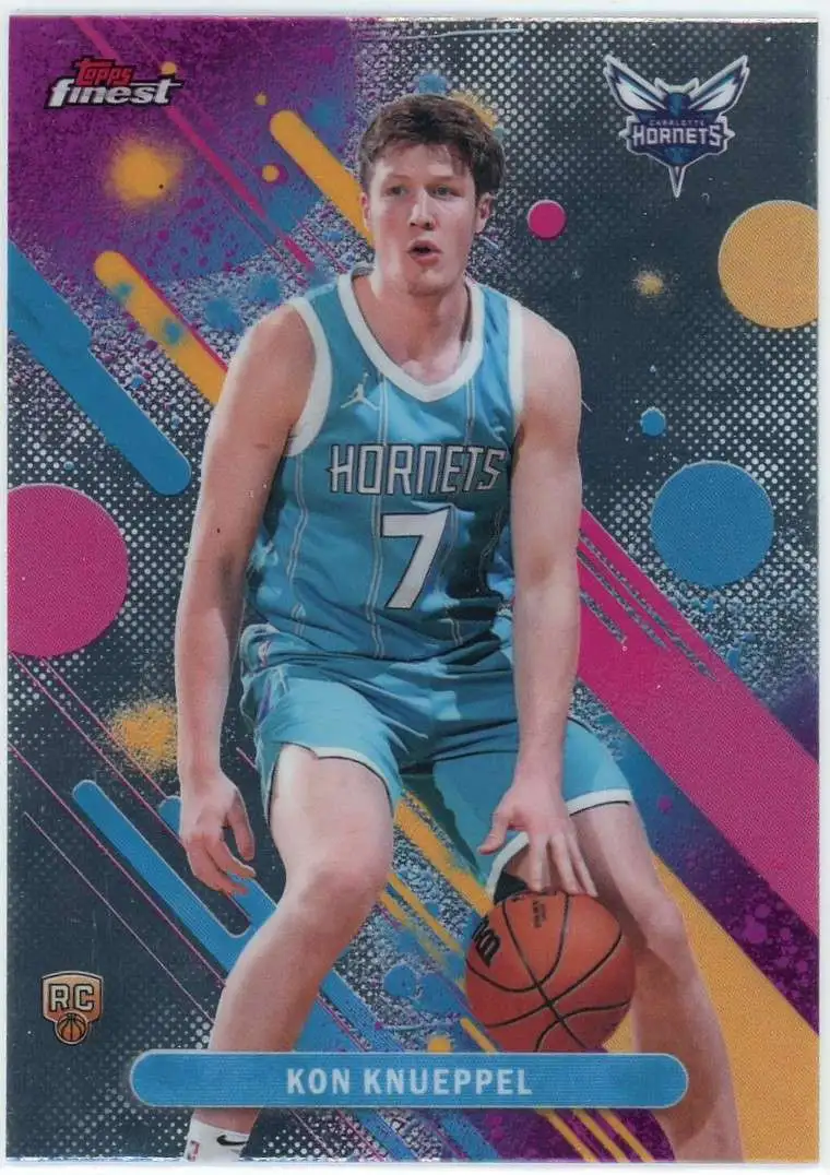 NBA 2025-26 Topps Finest Basketball Kon Knueppel #4 [Rookie]