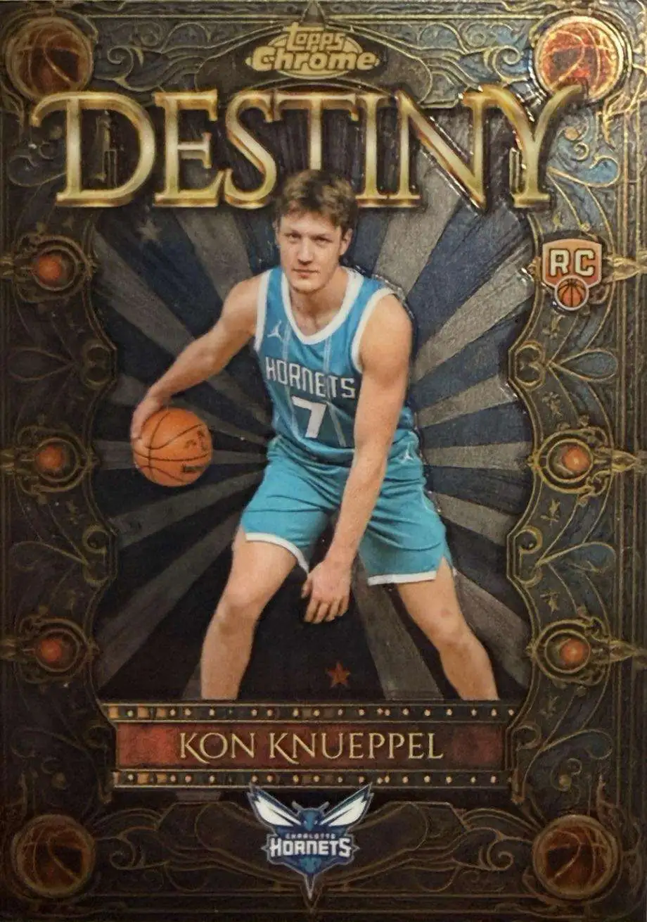 NBA 2025-26 Topps Chrome Basketball Destiny Kon Knueppel D-4 [Rookie]