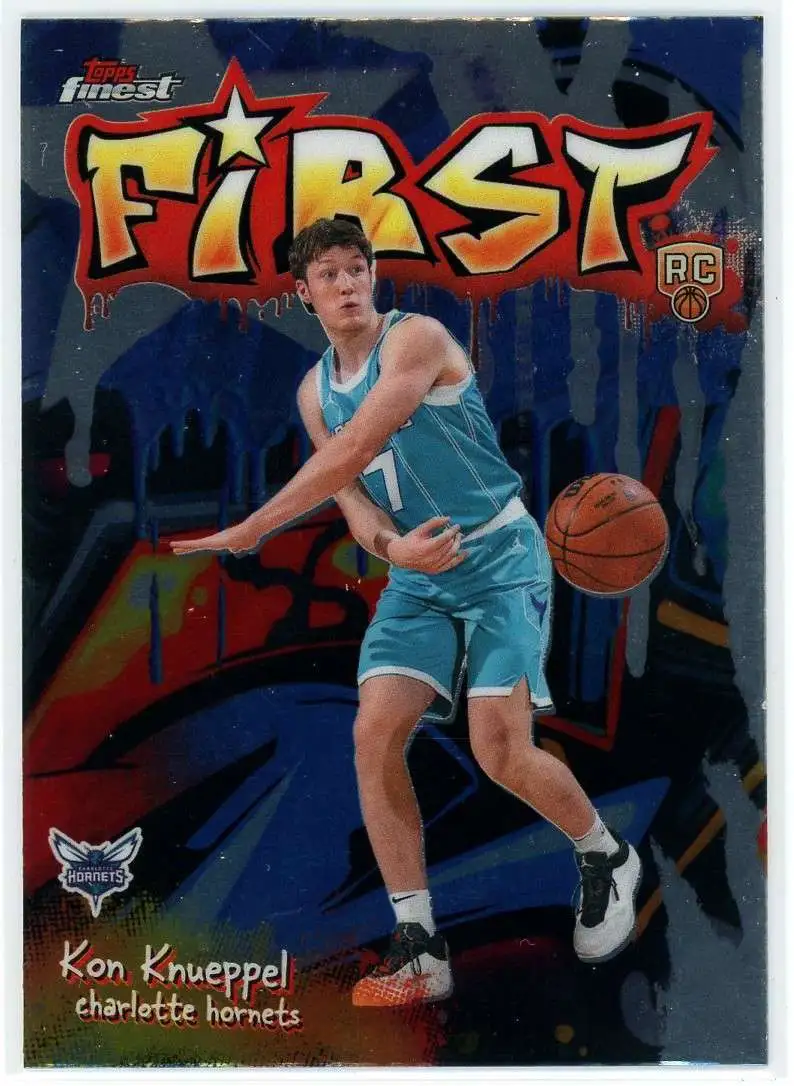 NBA 2025-26 Topps Finest Basketball First Kon Knueppel F-4 [Rookie]